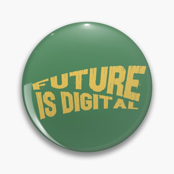Item preview, Future Is Digital – Futuristic Technology Typography Design designed and sold by StudioAyinla.