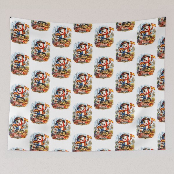 Item preview, Spain Soccer Fan Sticker 2026 – Cute España Mascot | Football Supporter Cartoon | Vamos España designed and sold by Julianto Tri Rizki.