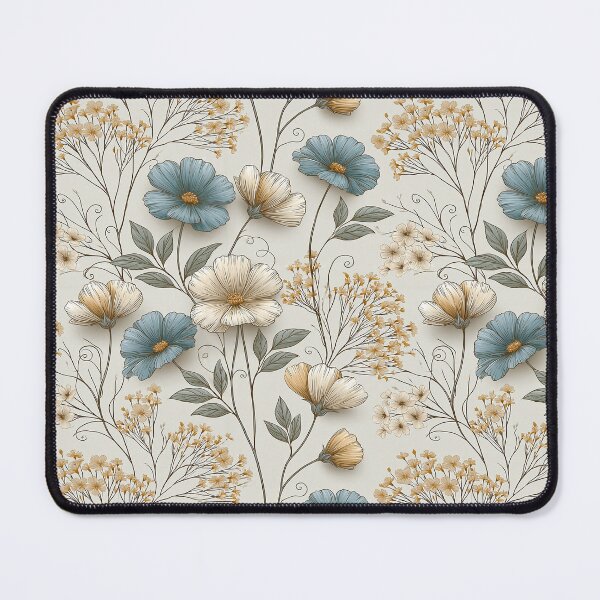 Item preview, abstract floral pattern 4 designed and sold by Mike Kiev art.