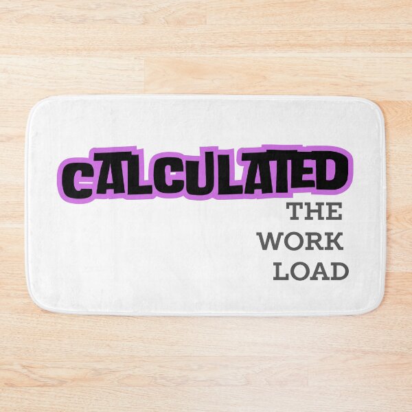 Item preview, Calculated the work load designed and sold by ArtistTejal.