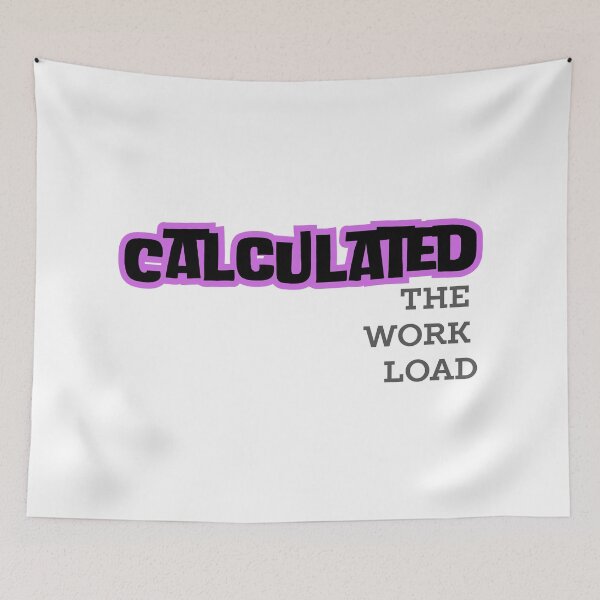 Item preview, Calculated the work load designed and sold by ArtistTejal.