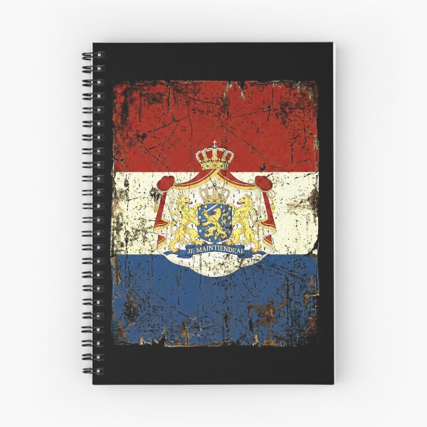 Item preview, Vintage Netherlands Flag Distressed Dutch Pride Heritage Shirt designed and sold by ArcaneArtistry.