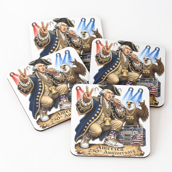 Item preview, Washington Rapper Hip Hop 4th of July  designed and sold by Zara Art House.