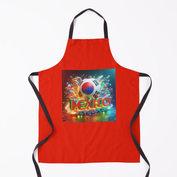 Item preview, Mexico FIFA World Cup With Korean Flag Bright 3D designed and sold by PaintMeWorld.