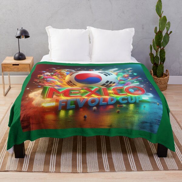 Item preview, Mexico FIFA World Cup With Korean Flag Bright 3D designed and sold by PaintMeWorld.