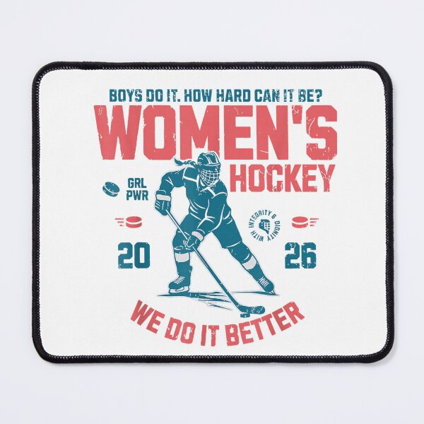 Item preview, Women’s Hockey Girl Power 2026 Design designed and sold by WoodrowCaldwell.