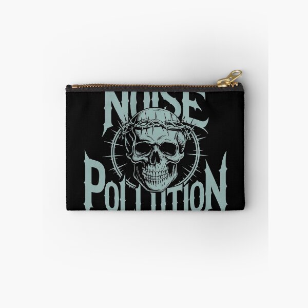 Item preview, Noise Pollution Death Metal Gothic Skull Streetwear designed and sold by Thompika.