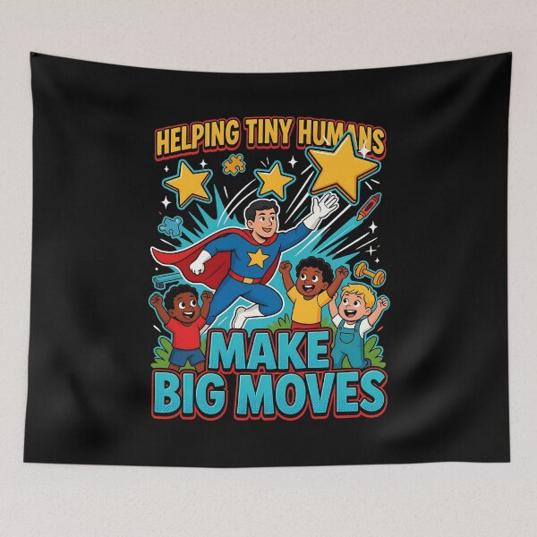 Item preview, Helping Tiny Humans Make Big Moves Occupational Therapy Inspirational Saying designed and sold by Redgiant87x.