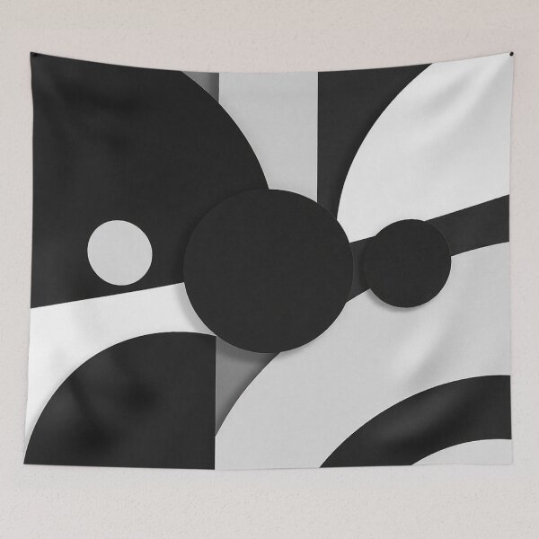 Item preview, Elegant Overlapping Geometric Circles Pattern designed and sold by IntelliMindDesigns.