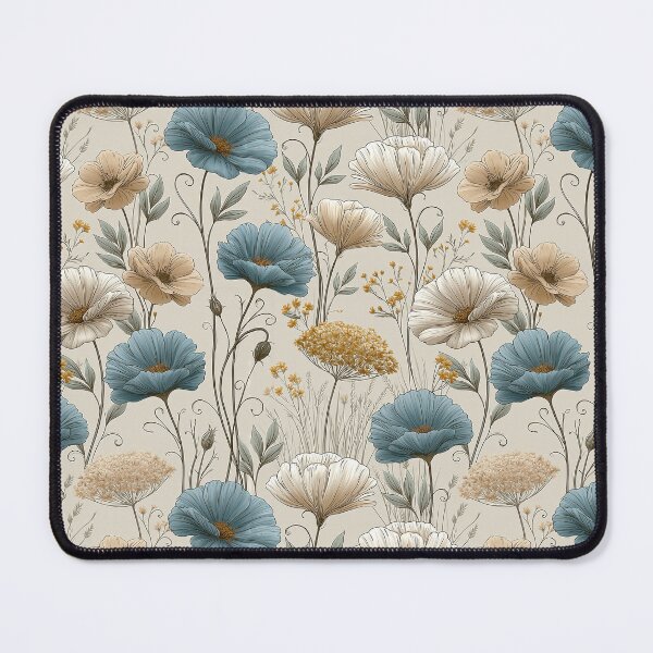 Item preview, abstract floral pattern 3 designed and sold by Mike Kiev art.