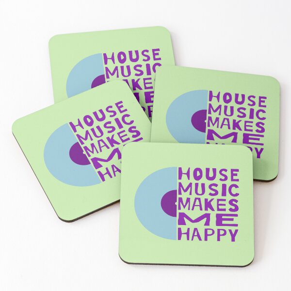 Item preview, House Music Makes Me Happy designed and sold by Pladypoozart.
