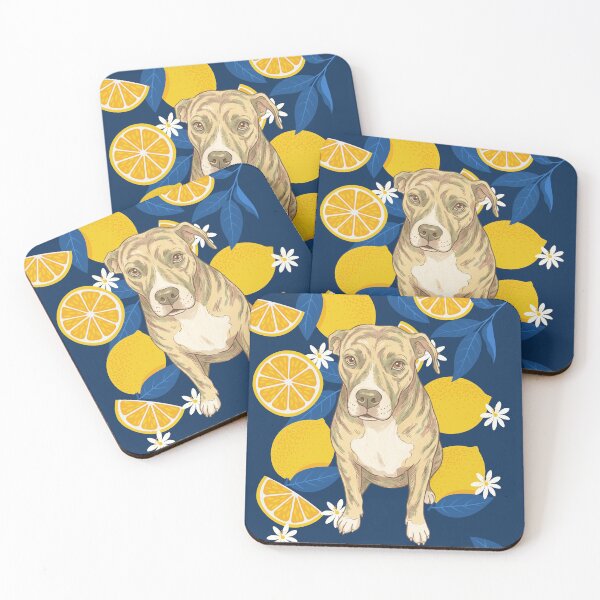 Artikelvorschau, When life gives you lemons, get a dog - Pit Stafford Boxer Mix dog lover entworfen und verkauft von thelitteom.