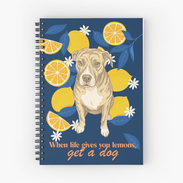 Item preview, When life gives you lemons, get a dog - Pit Stafford Boxer Mix dog lover designed and sold by thelitteom.