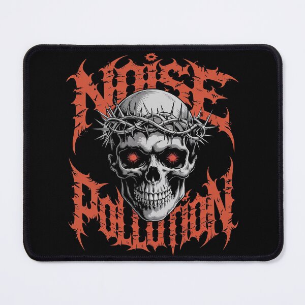 Item preview, Noise Pollution Death Metal Gothic Skull Streetwear designed and sold by Thompika.