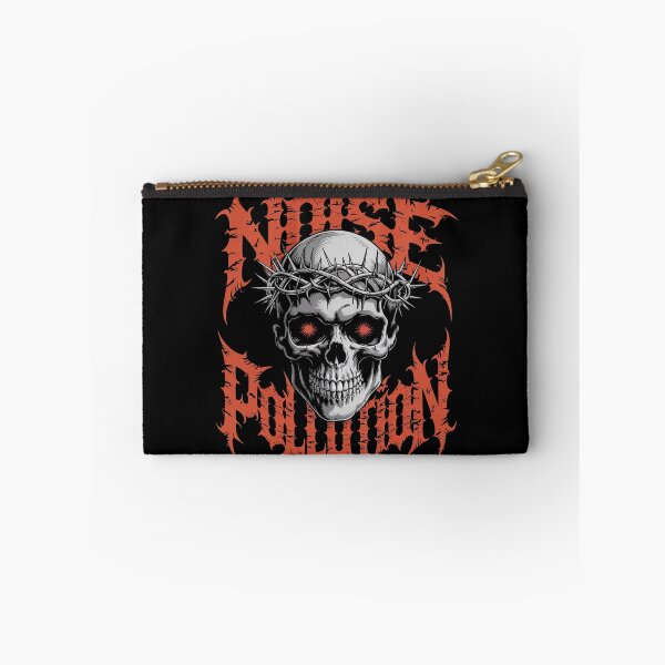 Item preview, Noise Pollution Death Metal Gothic Skull Streetwear designed and sold by Thompika.