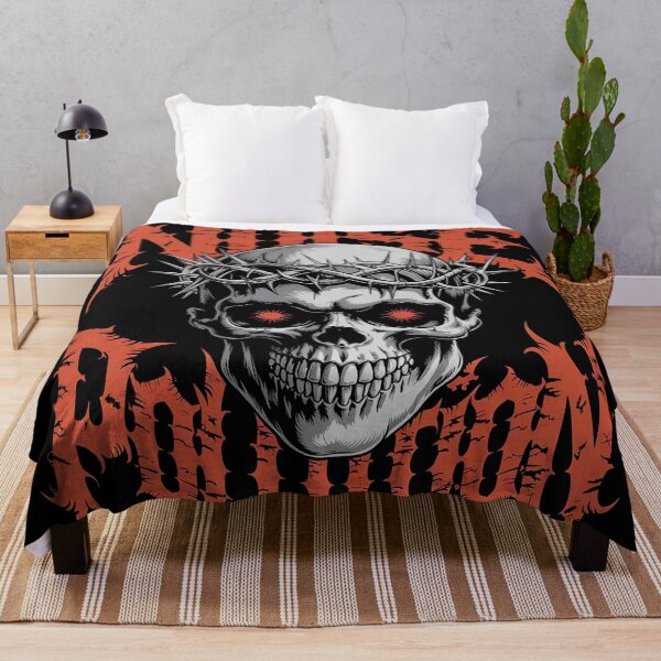 Item preview, Noise Pollution Death Metal Gothic Skull Streetwear designed and sold by Thompika.