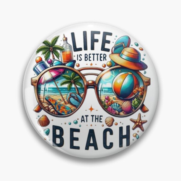 Item preview, Life is better at the beach designed and sold by GraphicMondaze.