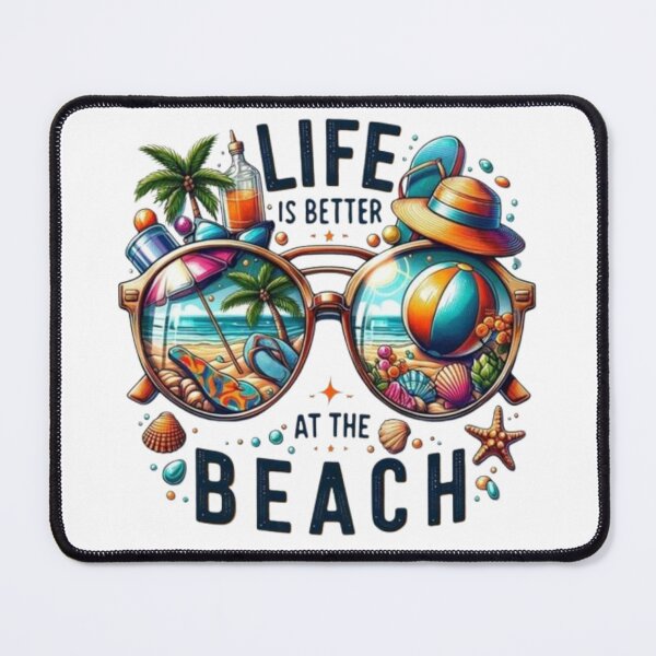 Item preview, Life is better at the beach designed and sold by GraphicMondaze.