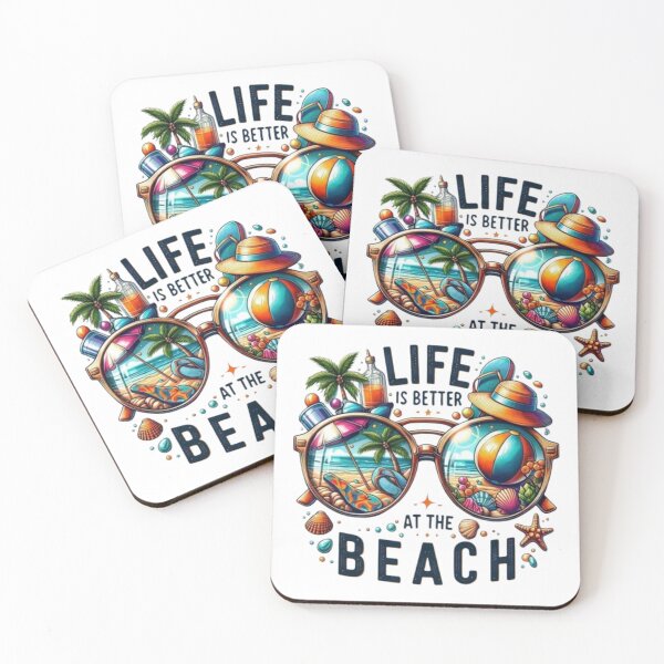 Item preview, Life is better at the beach designed and sold by GraphicMondaze.