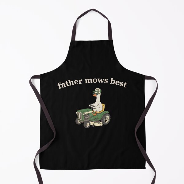 Item preview, Father Mows Best Funny Goose Father's Day Gift Goose Lawn Mower Tee Father's Day Dad Gift for Dad Who Loves Lawn Care designed and sold by LessIsLoud.