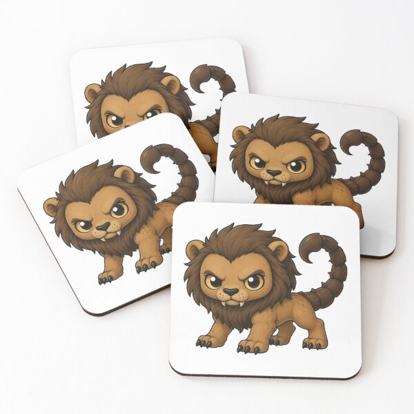Item preview, Manticore Mythology Mascot Design designed and sold by The Dark Files.