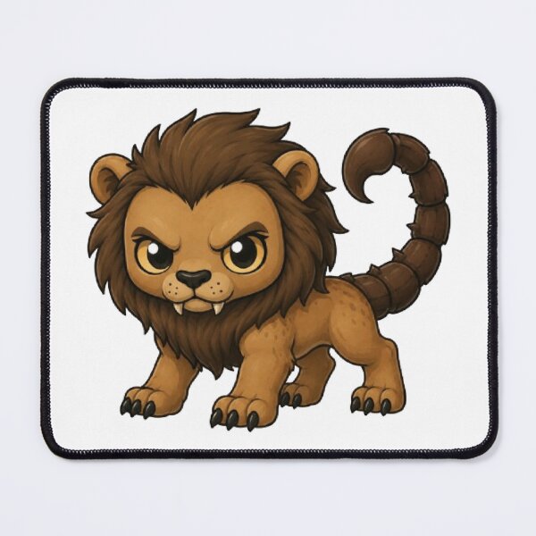 Item preview, Manticore Mythology Mascot Design designed and sold by The Dark Files.