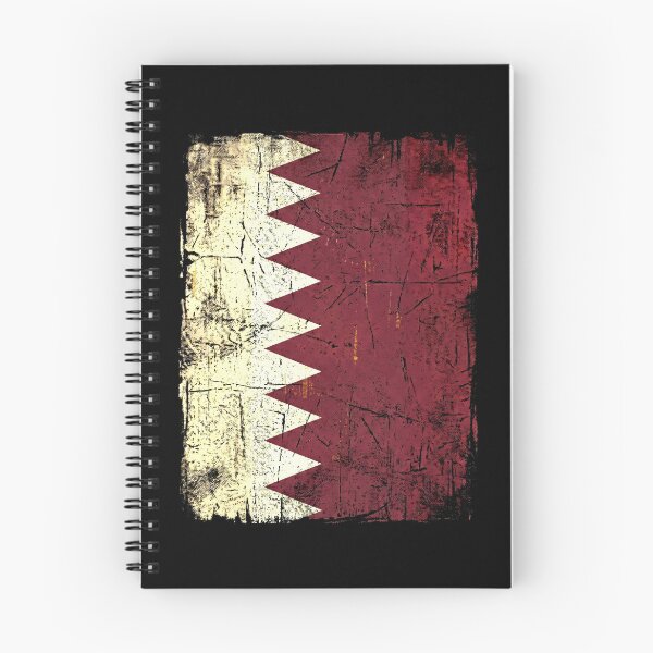 Item preview, Vintage Qatar Flag Distressed Qatari Pride Heritage Shirt designed and sold by ArcaneArtistry.