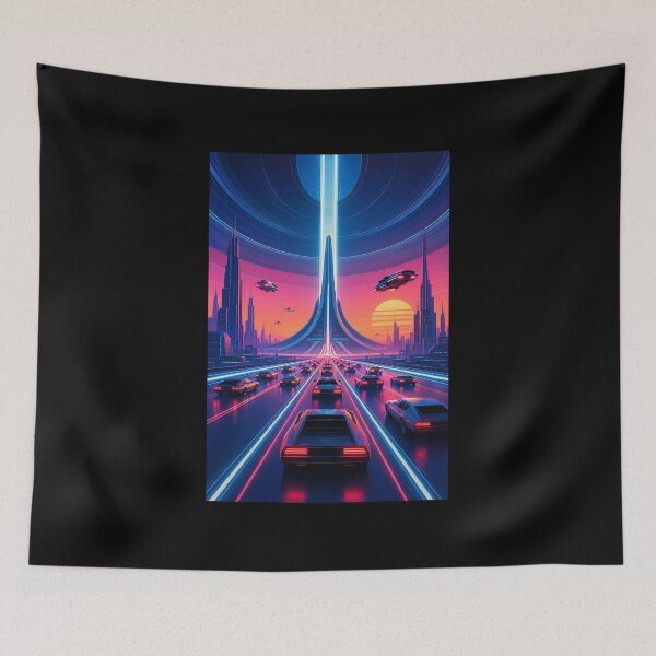 Item preview, Retro 80's Sci-Fi Graphic designed and sold by Moviebuff91.