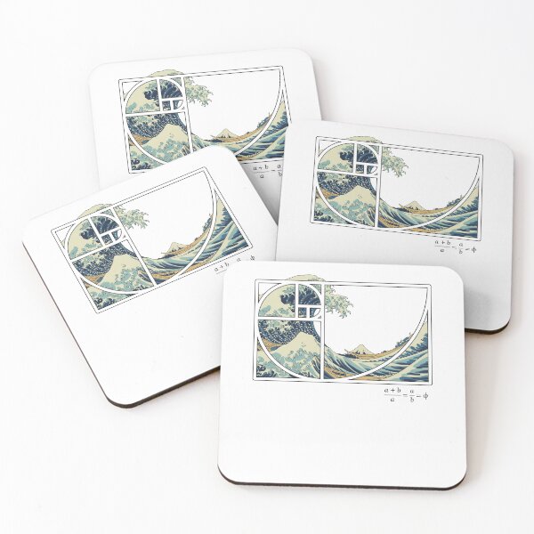 Item preview, The Great Wave Fibonacci  designed and sold by charoen-design.
