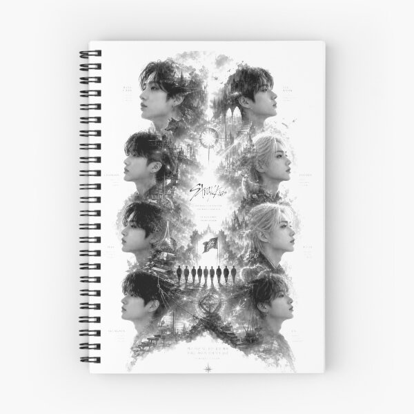 Item preview, Stray Kids ot8 logo compass DIVINE Korea You make stray kids STAY SKZ SKZOO kpop bang chan lee know changbin hyunjin han felix seungmin IN 5 star world tour poster designed and sold by Kpop-Noona.