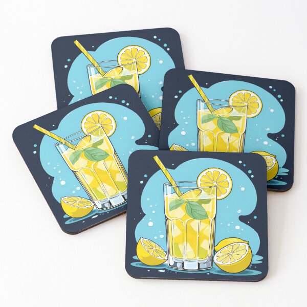 Artikelvorschau, Kalte Limonade für Sommerillustration | Illustrationskunst | Geschenk für den Sommer entworfen und verkauft von UnhingedBird.