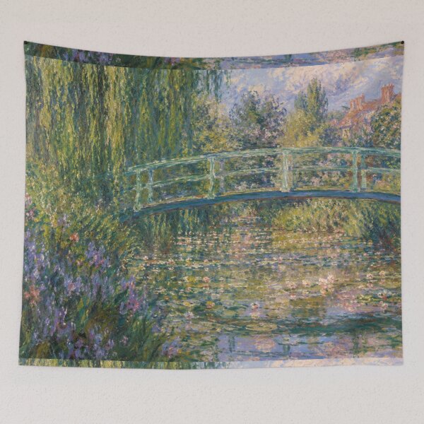 Item preview, Monet Impressionist painting artwork landscape Post-Impressionist floral designed and sold by BlueLineLAX.