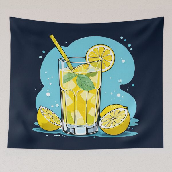 Item preview, Cold Lemonade for Summer Illustration | Illustration Art | Gift for Summer designed and sold by UnhingedBird.