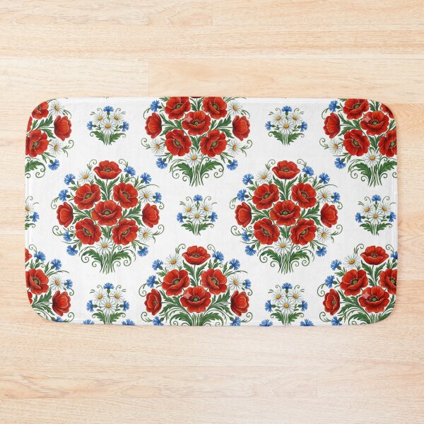 Item preview, Zalipie Polish Folk Floral Pattern designed and sold by Ewa Miller.