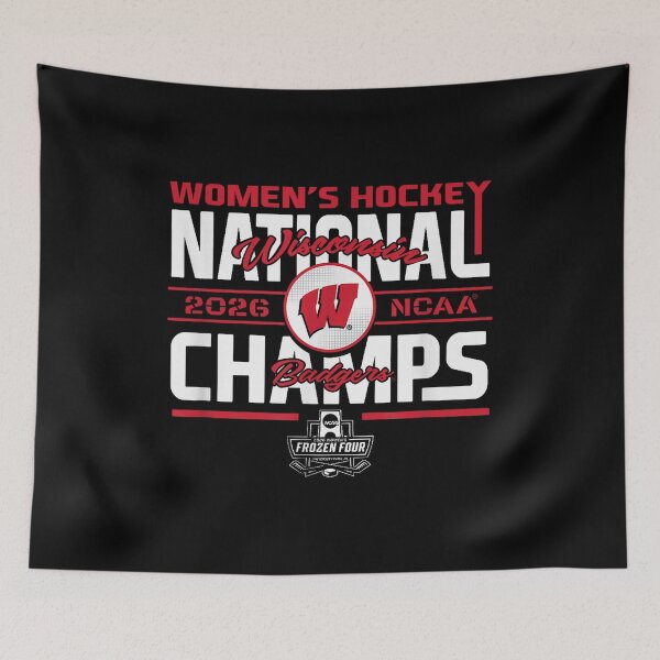 Item preview, isconsin Badgers Women’s Hockey 2026 National Champs Design designed and sold by WoodrowCaldwell.