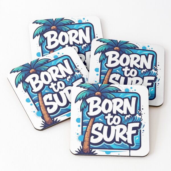 Item preview, Born to Surf designed and sold by GraphicMondaze.