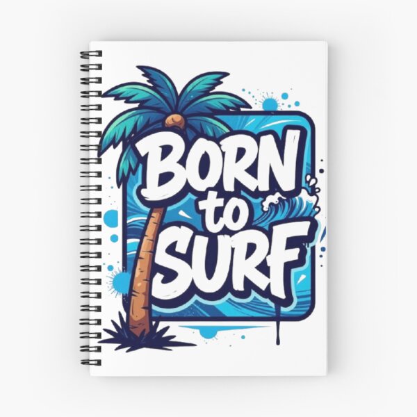 Item preview, Born to Surf designed and sold by GraphicMondaze.