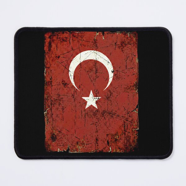 Item preview, Vintage Turkey Flag Distressed Turkish Pride Heritage Shirt designed and sold by ArcaneArtistry.