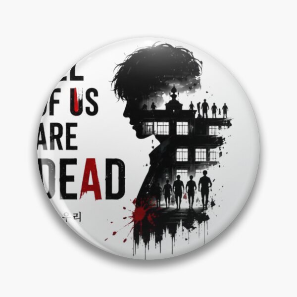 Item preview, All Of Us Are Dead Double Exposure Survivor Silhouette Design designed and sold by novaduman.