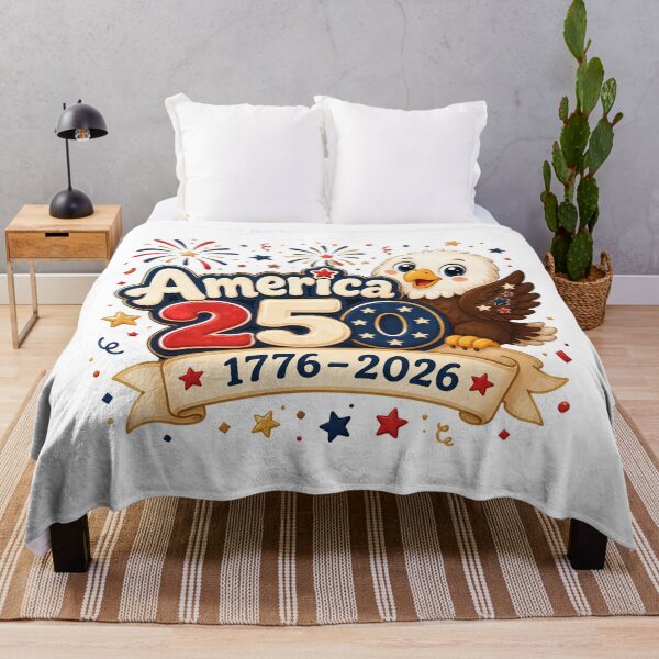 Item preview, America 250 Cute Bald Eagle | 4th of July designed and sold by Katybmadeit.