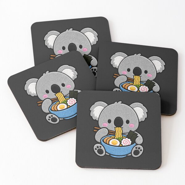 Item preview, Kawaii Koala with Ramen designed and sold by ColorSplash123.