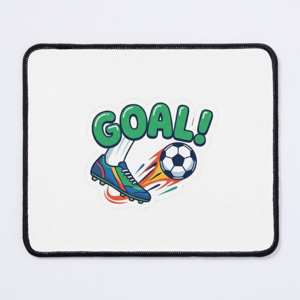 Item preview, Cute Soccer Cleat Football Goal Sticker designed and sold by NiyaStudio.