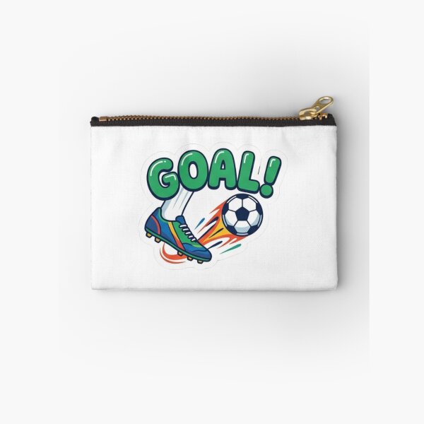 Item preview, Cute Soccer Cleat Football Goal Sticker designed and sold by NiyaStudio.