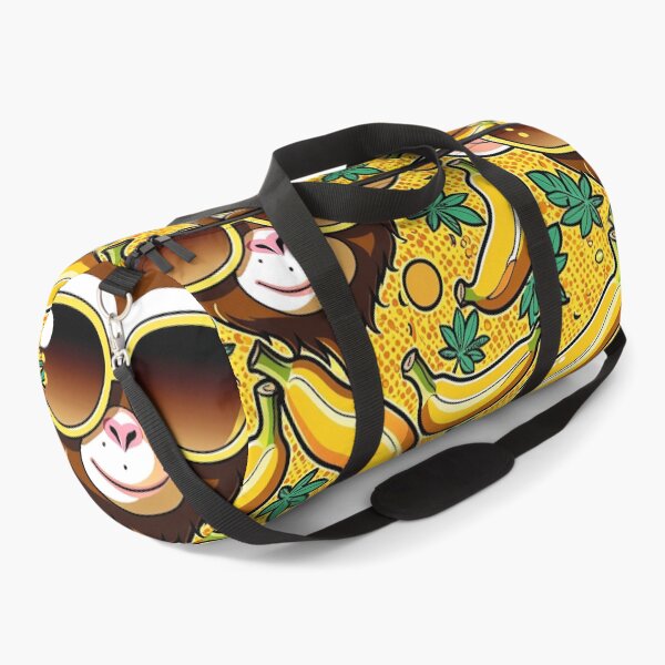 Item preview, Tropical Chibi Monkey Pattern Art designed and sold by krazzyremo.