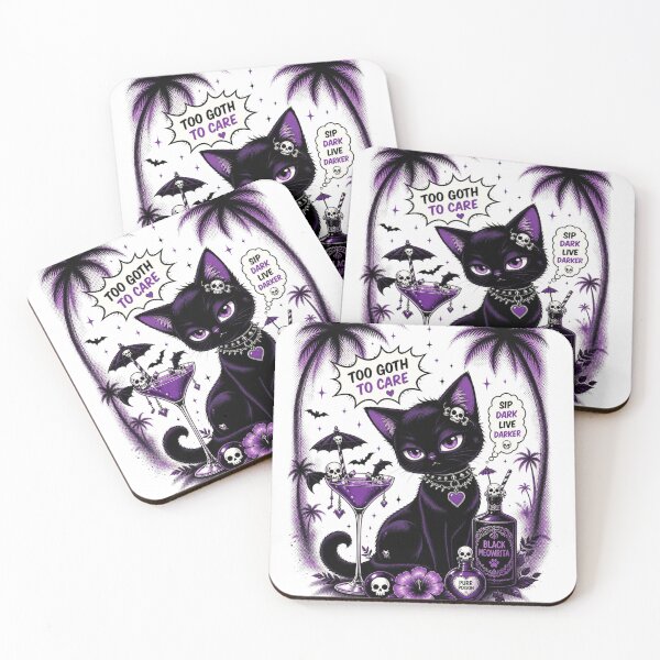 Item preview, Too Goth to care designed and sold by Talpha.
