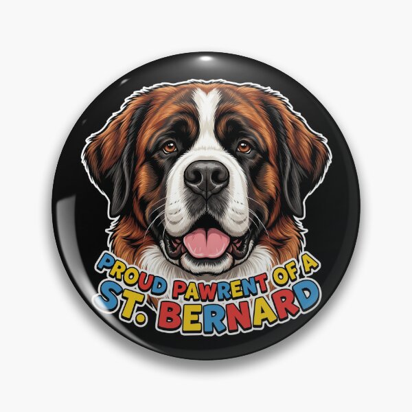 Item preview, St. Bernard designed and sold by The Quiet Canvas By Jacky.
