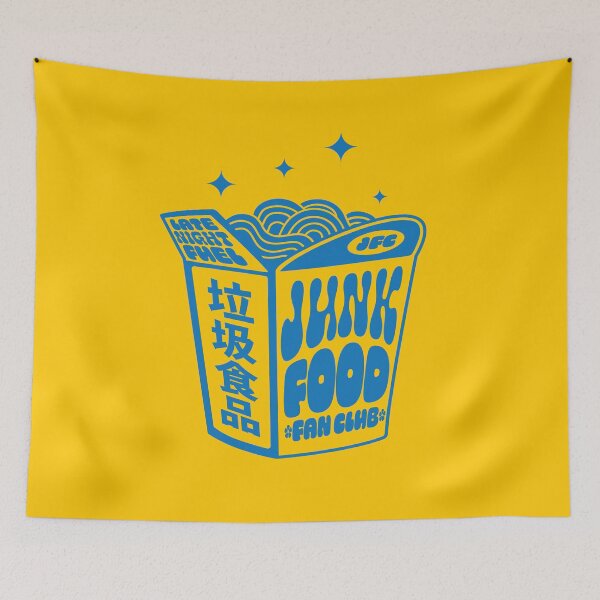 Item preview, Junk Food Fan Club. Chinese Takeaway Noodle Box Illustration designed and sold by BorysMano.