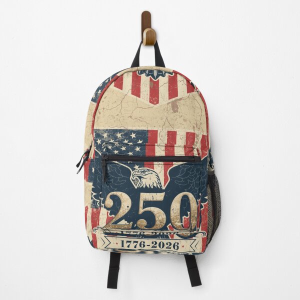 Item preview, America 250: Patriotic Eagle & Vertical USA Flag | 1776–2026 Celebrating 250 Years of Freedom and American Pride designed and sold by VibranPalette.