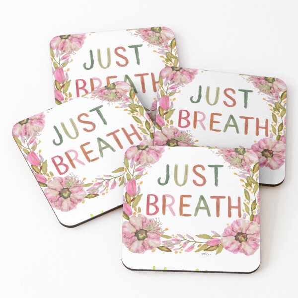 Item preview, Just Breathe and Let It Go designed and sold by Dezyne Labs.