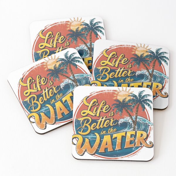 Item preview, Life is better in the Water designed and sold by GraphicMondaze.